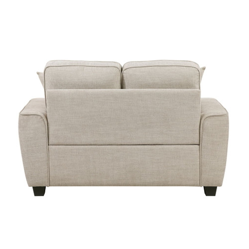 Zander - Loveseat - Taupe