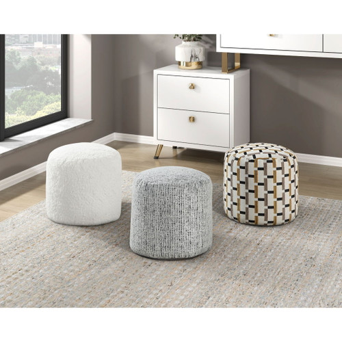 Easley - Aiken Pouf - Multicolor