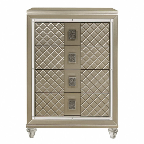 Loudon - Chest - Gold / Silver / Champagne