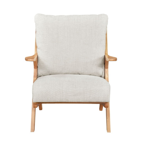 Lennox - Accent Chair - Dark Brown Frame