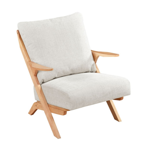 Lennox - Accent Chair - Dark Brown Frame