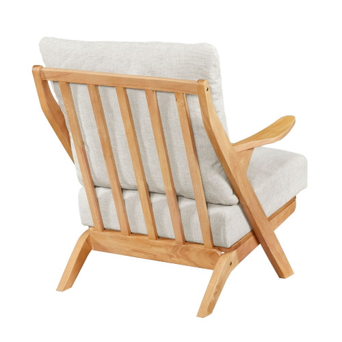 Lennox - Accent Chair - Dark Brown Frame