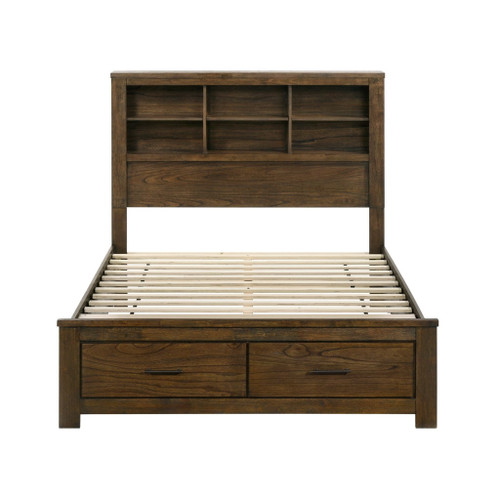Sullivan - Wall Platform Bed (Bed, 2 Nightstands, 2 Nightstands With Wall Panel)