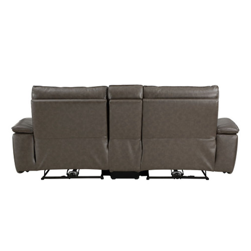 Maroni - Power Double Reclining Loveseat With Center Console And Power Headrests