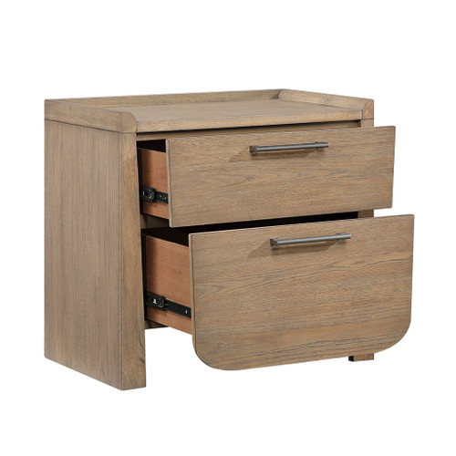 Riley - Nightstand - Light Brown