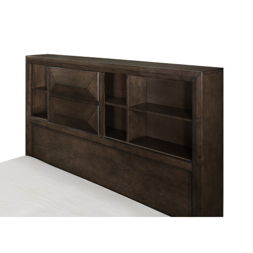 Chesky - Platform Bed With Storage Footboard