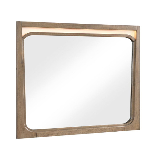 2385 - Mirror - Light Brown