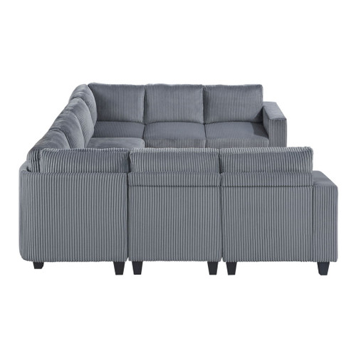 Walterboro - Sectional With Storage, Storage Pouches And Charging Ports