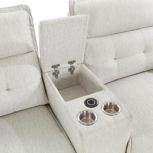 Salida - Modular Power Reclining Sectional With Power Headrests