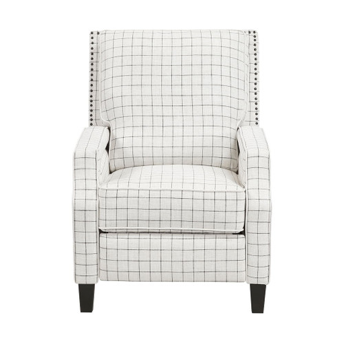 Berenson - Push Back Reclining Chair - Gray