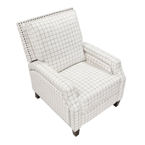 Berenson - Push Back Reclining Chair - Gray