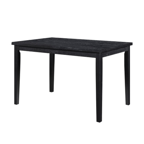 Andreas - 5 Piece Dining Room Set (Table & 4 Side Chairs) - Black / Gray