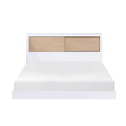 Asker - Full Bookcase Bed - White