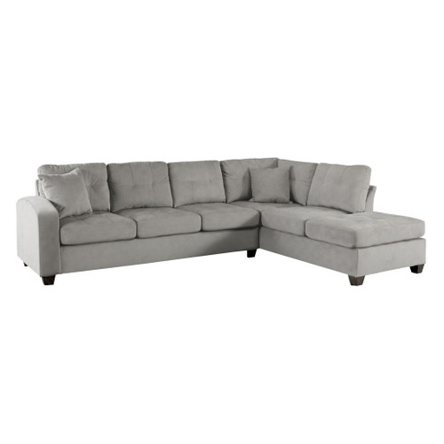 Emilio - 3 Piece Reversible Sectional With Ottoman