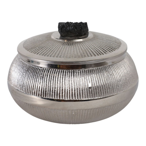 7" Norborne Large Box - Silver