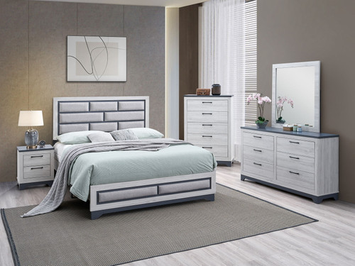 Albany - Mirror - Light Gray