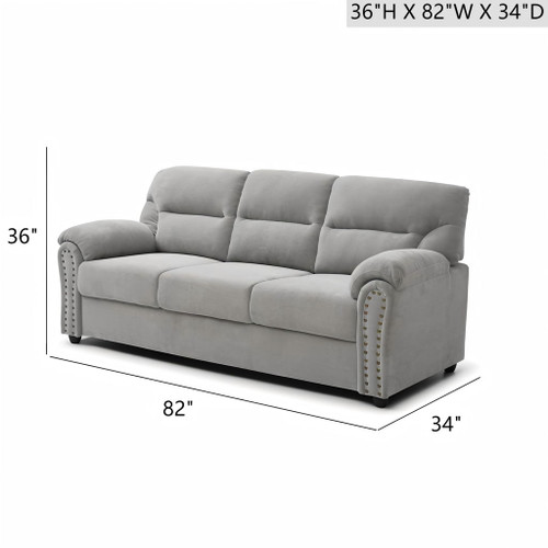 Hamilton - Sofa With Nailhead Trim