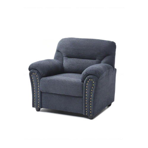 Hamilton - Chair With Hand Applied Nailhead Trim And Pillow Top Arm Cushions