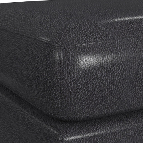 Horizon - Ottoman With Wood Base