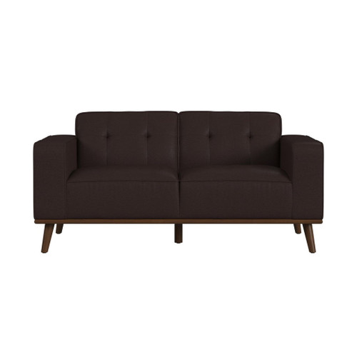 Destiny - Loveseat With Wood Front