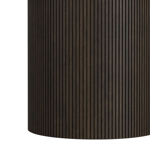 Sylvie - Round Table With White Faux Marble Top And Base