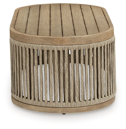 Serena Shores - Rectangular Cocktail Table - Beige