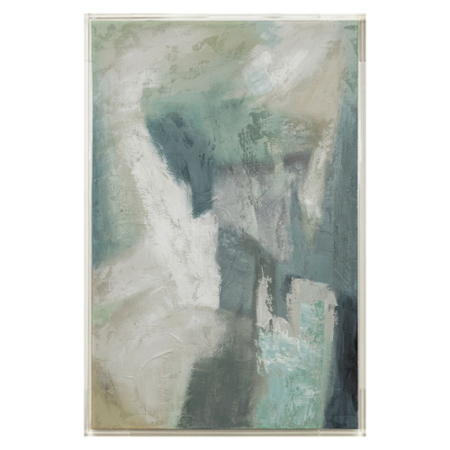 Bexley Acrylic Frame Handpainted Wall Art - Multi Bexley Acrylic Frame Handpainted Wall Art - Multi