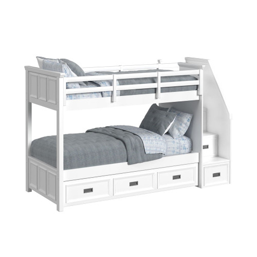 Hampton Kids - Bunk With Staircase And Trundle Hampton Kids - Bunk With Staircase And Trundle