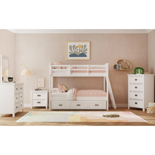Hampton Kids - Bunk With Ladder And Trundle