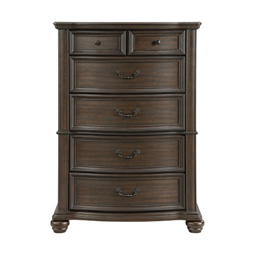 Brunswick - 5-Drawer Chest - Mahogany