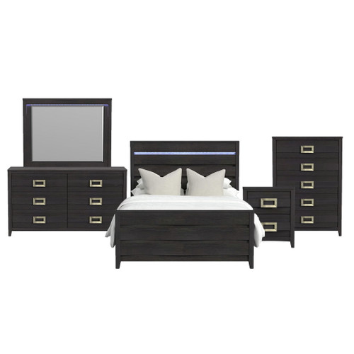 Tobias - Bedroom Set With LED