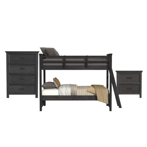 Hampton Kids - Bunk With Ladder Bedroom Set