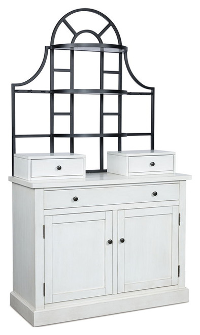 Greddinton - White - Baker's Rack