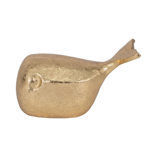 8" Whale Tabletop Decor - Gold 8" Whale Tabletop Decor - Gold