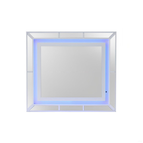 Hollywood Hills - Mirror - White Hollywood Hills - Mirror - White