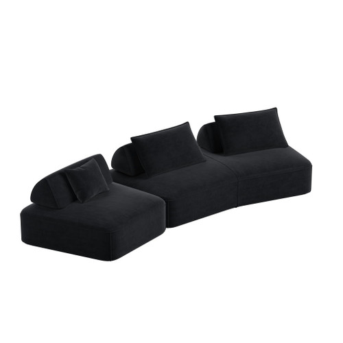 Modern Luxury Oversized Modular Sectional Sofa Set