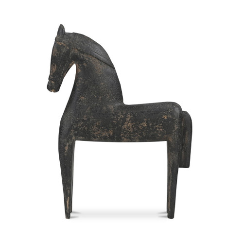 Gallant - Wooden Sculpture - Black Gallant - Wooden Sculpture - Black