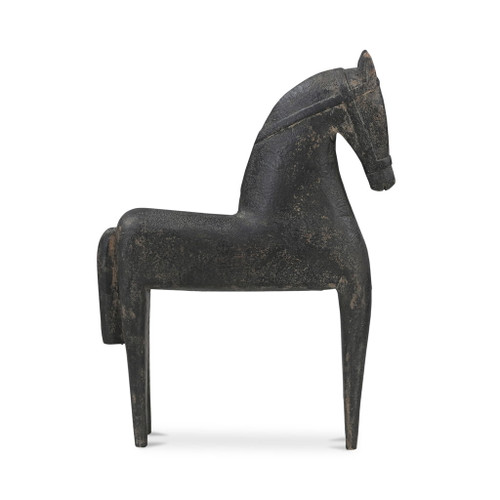 Gallant - Wooden Sculpture - Black