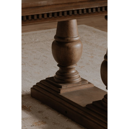 Everson - Dining Table - Brown