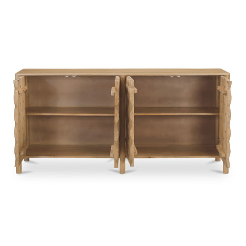 Fulton - 4 Door Sideboard - Natural