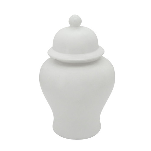 Temple Jar 18" - Matte White Temple Jar 18" - Matte White