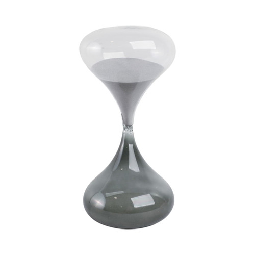 11" x 5" Glass 60 Minutes Modern Sandtimer - Smoke 11" x 5" Glass 60 Minutes Modern Sandtimer - Smoke