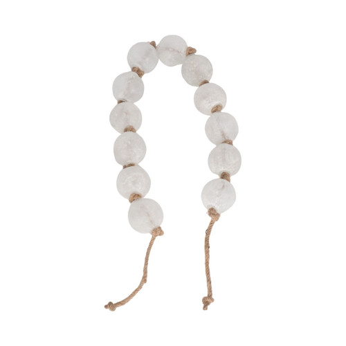 Beaded Glass Garland 48" - Clear Beaded Glass Garland 48" - Clear