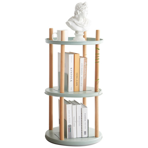 Storage Shelf, 360° Rotating Bookshelf, Bookcase With Large-Capacity Storage Space, Multifunctional Storage Rack, Compact Design For Living Room Storage Shelf, 360° Rotating Bookshelf, Bookcase With Large-Capacity Storage Space, Multifunctional Storage Rack, Compact Design For Living Room