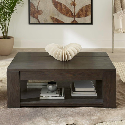 Lennox Hill - Lift Top Cocktail Table - Bark