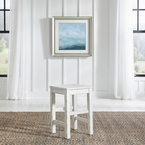 River Place - Console Stool - White River Place - Console Stool - White