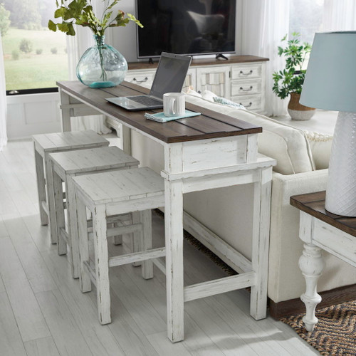 River Place - 4 Piece Living Room Set - White River Place - 4 Piece Living Room Set - White