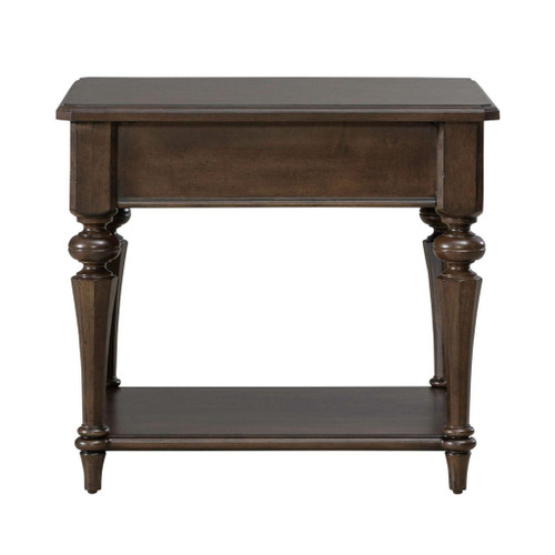 Arden Road - Drawer End Table - Satin Cherry