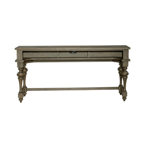 Americana Farmhouse - Console Bar Table - Light Brown