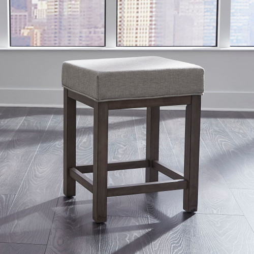 Tanners Creek - Upholstered Console Stool (Set of 3) - Dark Gray Tanners Creek - Upholstered Console Stool (Set of 3) - Dark Gray